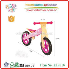 Прямая продажа деревянного велосипеда для детей на фабрике